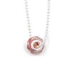 Collier Murano rouge - Argent 925