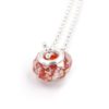 Collier Murano rouge - Argent 925
