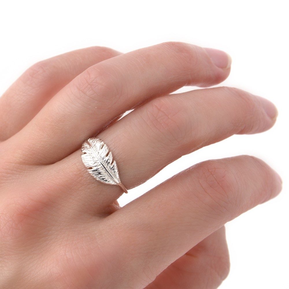 Bague - Plume - ARGENT 925