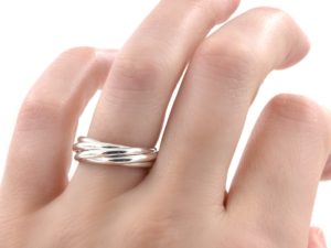 Bague - 5 rangs - ARGENT 925