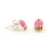 Boucles d'oreilles fille - cup cake - ARGENT 925