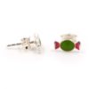 Boucles d'oreilles fille - bonbon - ARGENT 925