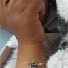 bracelet argent 925 petit chat