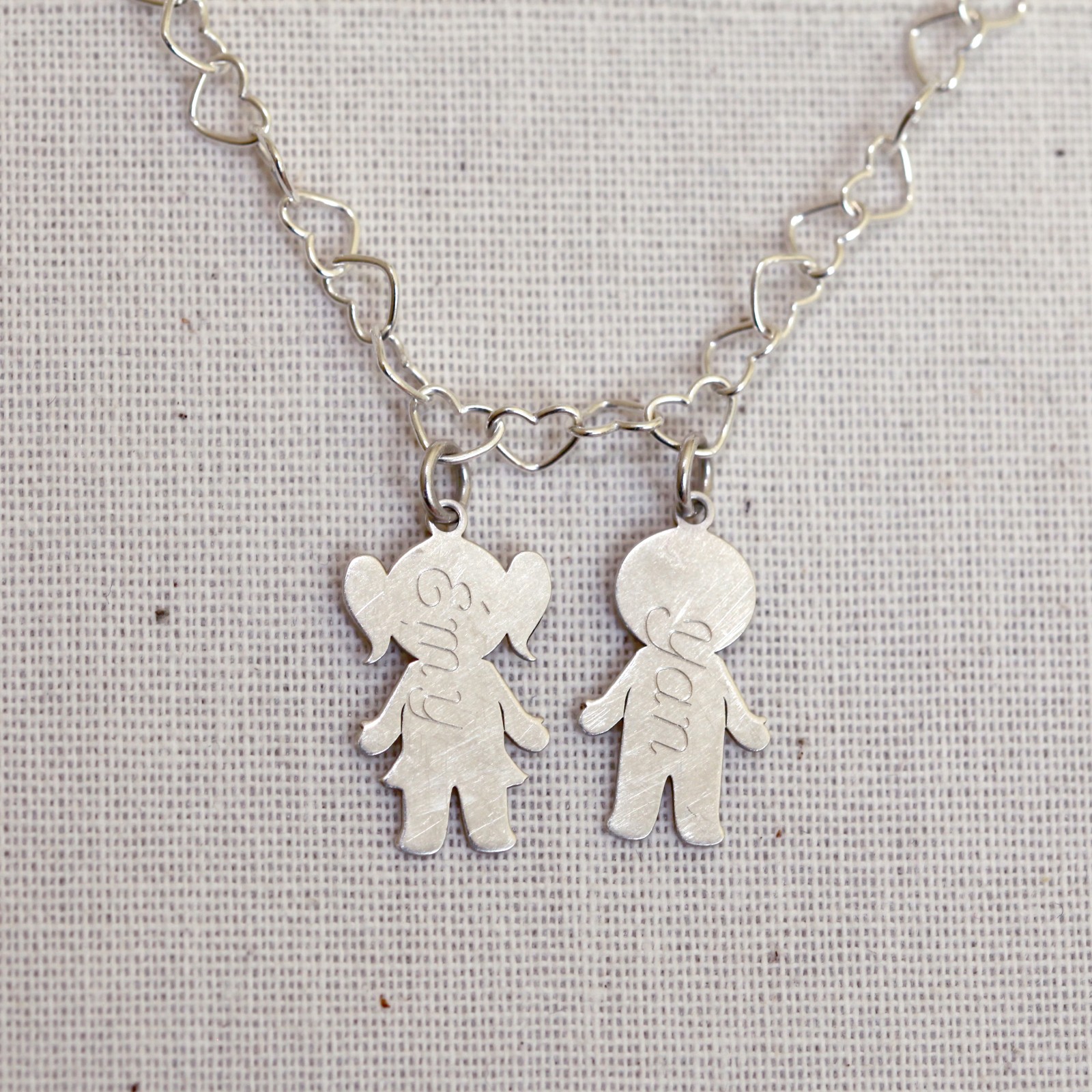 Bijoux collier prénom femme - Argent 925