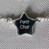 Duo de bracelets MAMAN BÉBÉ – Maman d’un Petit Chat – Petit Chat – ARGENT 925