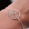 Bracelet – Arbre de vie rosé – ARGENT 925