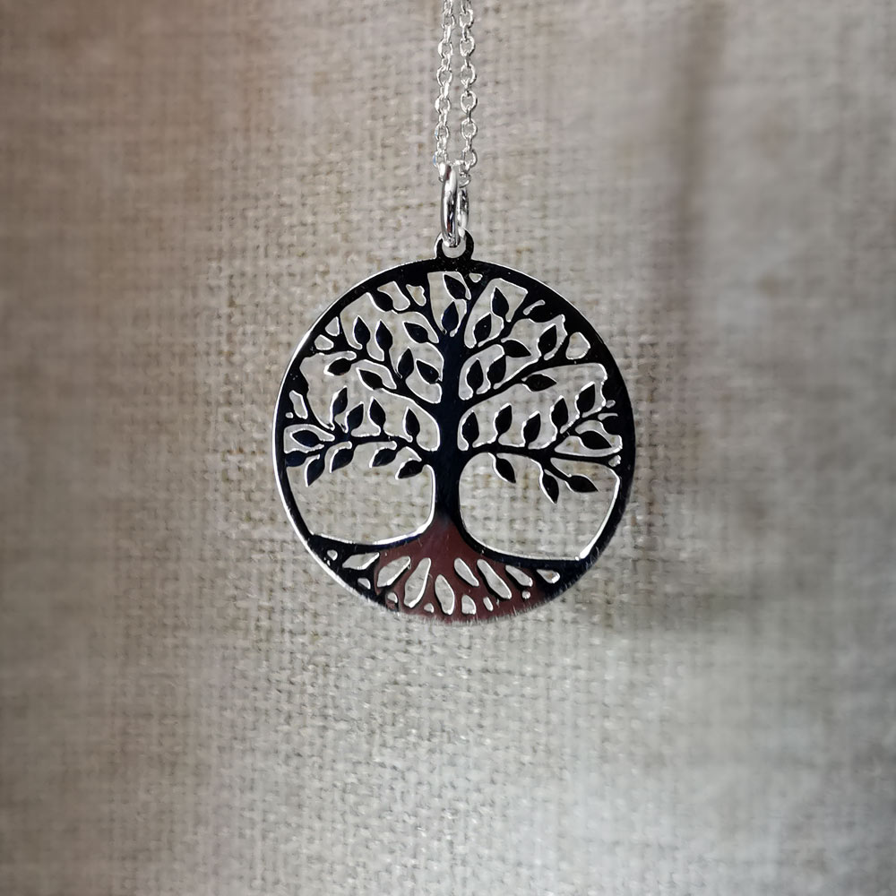 collier - argent 925 - arbre de vie
