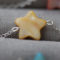 Bracelet étoile nacre jaune - pour bébé et enfant-argent 925