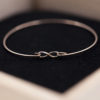 Bracelet INFINI en argent 925 pour femme.