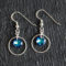 Boucles d'oreilles - Swarovski Crystal Bermuda Blue - ARGENT 925