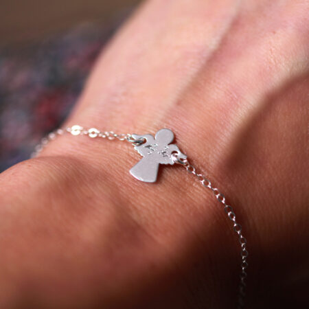 Bracelet Mam'Ange - Ange à graver - ARGENT 925
