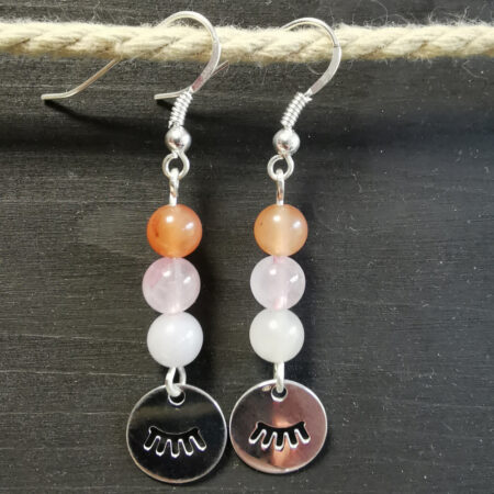 Boucles d'oreilles - clin d’œil - ARGENT 925
