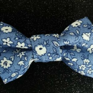 Barrette pour cheveux nœud papillon - Motif fleurs de style liberty