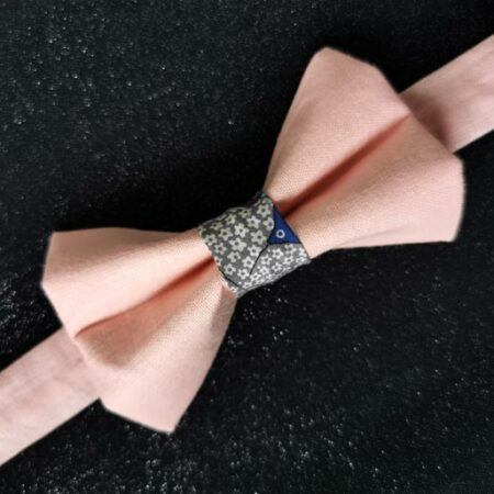 Nœud papillon adulte – Rose clair et liberty – mariage Nœud papillon adulte – Rose clair et liberty – mariage
