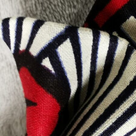 Nœud papillon enfant - wax fleurs de mariage - rouge