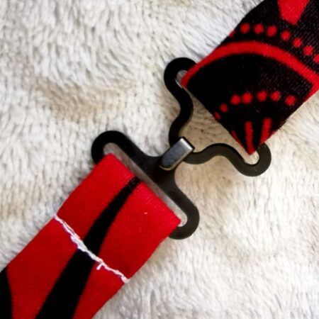 Nœud papillon ado - wax fleurs de mariage - rouge