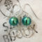 Boucles d'oreilles - Murano Or bleu - ARGENT 925