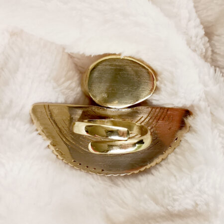 Bague cauri - BRONZE