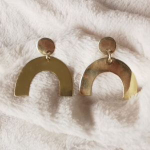 Boucles d’oreilles U – Côte d’Ivoire – BRONZE