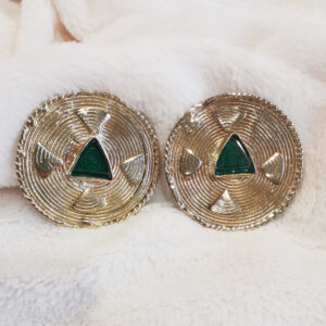 Boucles d’oreilles Triangle – Côte d’Ivoire – BRONZE