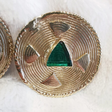 Boucles d’oreilles Triangle – Côte d’Ivoire – BRONZE