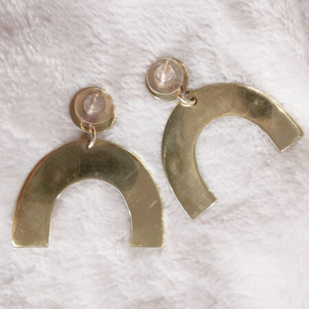 Boucles d’oreilles U – Côte d’Ivoire – BRONZE