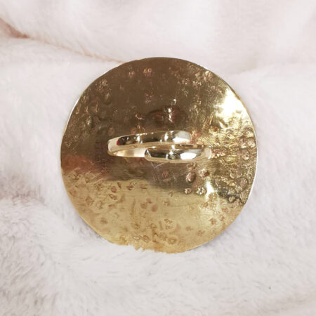 Bague martelée – Bronze