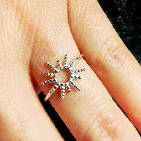 bague soleil argent 925 - same bijoux - femme